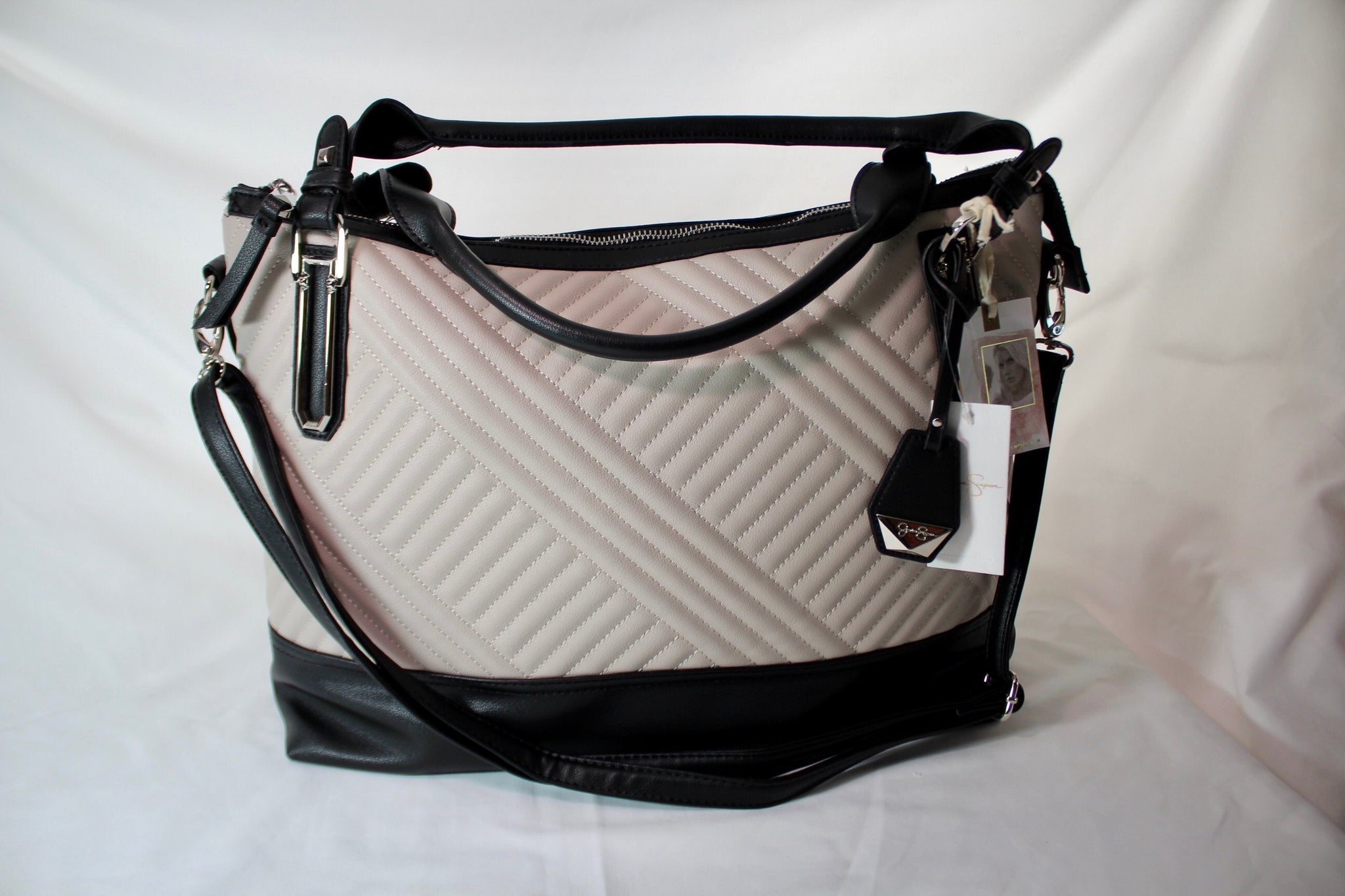 Jessica Simpson Vintage Handbag Large Leathet Shoulder Purse | eBay