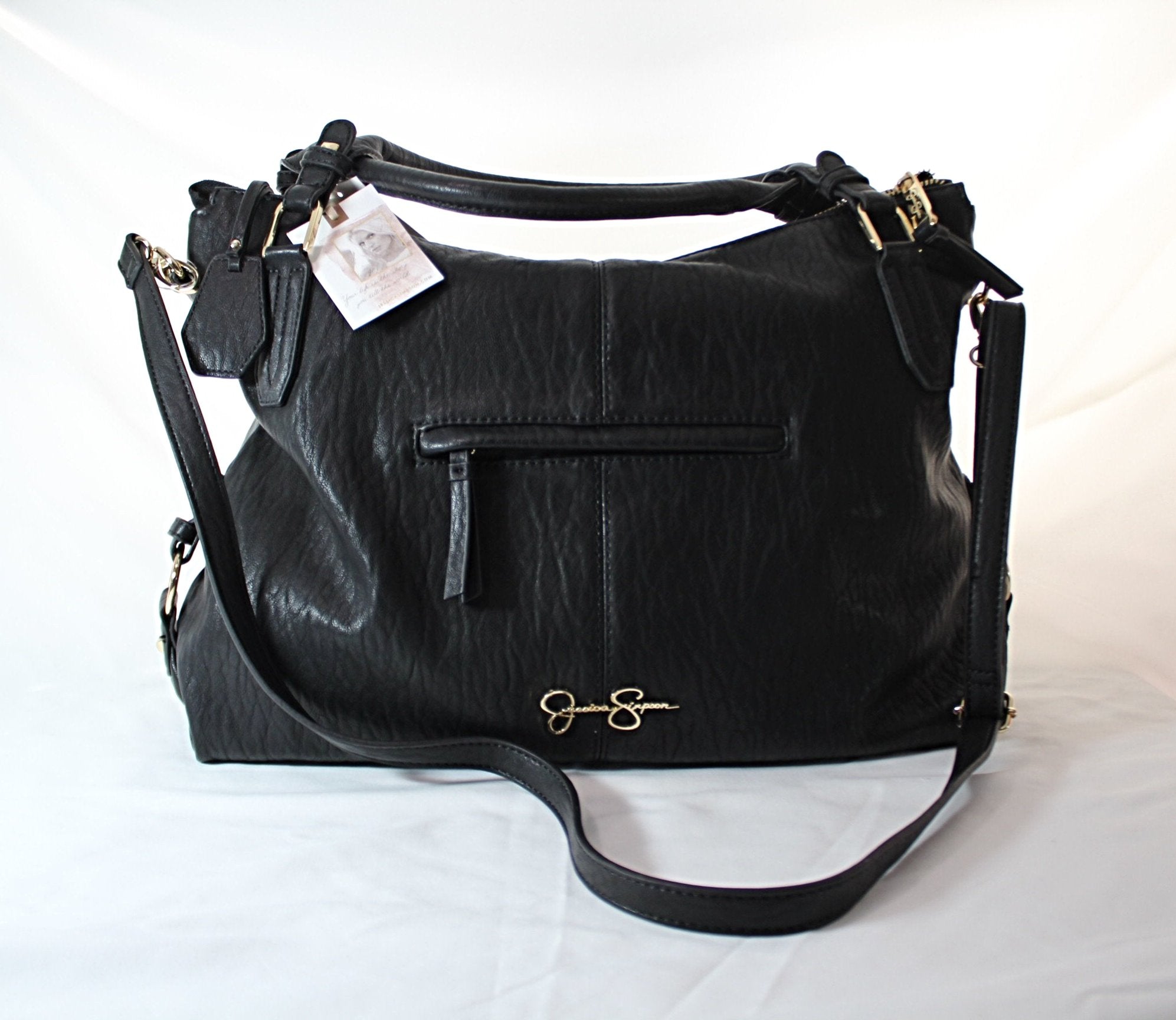 Cloth handbag JESSICA SIMPSON Grey in Cloth - 40691678